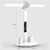 LED Clock Table Lamp