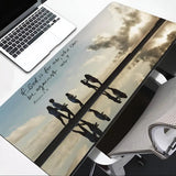 Christian Mouse Pad with Bible Verse – Non-Slip Rubber Base, Inspirational Gift, Office Desk Mat