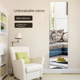 3D Crystal Wall Mirror Sticker for Home Decor