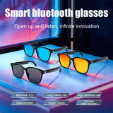 Bluetooth Smart Glasses with Call, Music, Camera, Noise Reduction & UV 400 – TWS for Men & Women