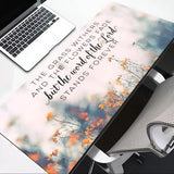 Christian Mouse Pad with Bible Verse – Non-Slip Rubber Base, Inspirational Gift, Office Desk Mat