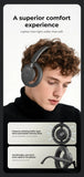 HTC Open-Ear Wireless Headphones | Bluetooth V6.0 Foldable AI Translator