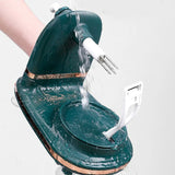 Portable Hand Crank Rotating Apple & Pear Peeler