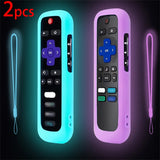 Luminous Silicone Remote Control Case with Strap