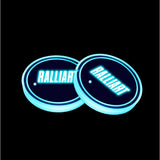 LED Car Cup Holder Coaster Lights