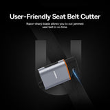 3 in 1 Car Safety Hammer Window Glass Breaker