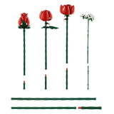 Artificial Rose Bouquet Building Blocks