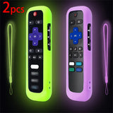 Luminous Silicone Remote Control Case with Strap
