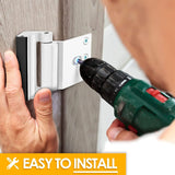 Anti-Theft Door Reinforcement Lock