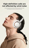 HTC Open-Ear Wireless Headphones | Bluetooth V6.0 Foldable AI Translator