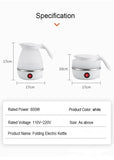 Foldable Portable 600ML Travel Electric Kettle