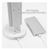 LED Clock Table Lamp