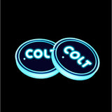 LED Car Cup Holder Coaster Lights