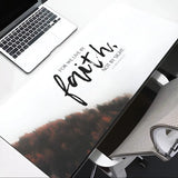 Christian Mouse Pad with Bible Verse – Non-Slip Rubber Base, Inspirational Gift, Office Desk Mat