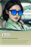 Bluetooth Smart Glasses with Call, Music, Camera, Noise Reduction & UV 400 – TWS for Men & Women