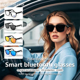 Bluetooth Smart Glasses with Call, Music, Camera, Noise Reduction & UV 400 – TWS for Men & Women