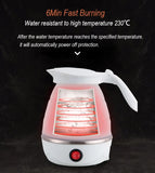 Foldable Portable 600ML Travel Electric Kettle
