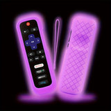Luminous Silicone Remote Control Case with Strap