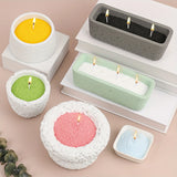 Candle Making Kit 5 Colors Granulated Sand Wax 500g + 20 Wicks