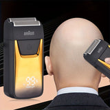 Electric Shaving Machine - Wireless Foil Shaver & Hair Cutting Razor for Men