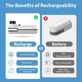 USB Rechargeable Mini Portable Bag Sealer for Snack