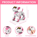 RC Intelligent Robot Dog Toy - Stunt Walking, Dancing, Touch & Remote Control Pet