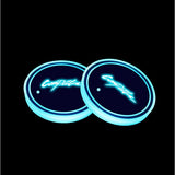 LED Car Cup Holder Coaster Lights