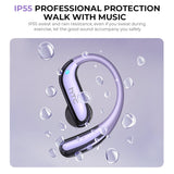 HTC Translator Wireless Earphones | Bluetooth 6.0 OWS Headphones w/ Noise Reduction & IP55
