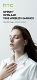 HTC AI Translator Wireless Earbuds | Bluetooth Sports Earphones w/ Glowing Earhook & Screen