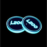 LED Car Cup Holder Coaster Lights