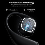 HTC Translator Wireless Headphones | Bluetooth 6.0 OWS Earphones w/ Touch Screen & Long Battery
