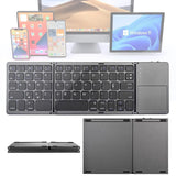 Mini Foldable Bluetooth Keyboard w/ Touchpad for Android iOS Windows PC
