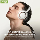 HTC Open-Ear Wireless Headphones | Bluetooth V6.0 Foldable AI Translator