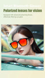 Bluetooth Smart Glasses with Call, Music, Camera, Noise Reduction & UV 400 – TWS for Men & Women