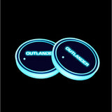 LED Car Cup Holder Coaster Lights