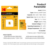 Kodak U3 Micro SD Card Class 10