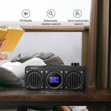 Portable Waterproof Bluetooth Speaker with FM Radio