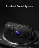 Portable Waterproof Bluetooth Speaker with FM Radio