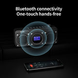 Portable Waterproof Bluetooth Speaker with FM Radio