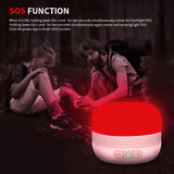 Outdoor LED Camping Flashlight Rechargeable