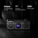 Portable Waterproof Bluetooth Speaker with FM Radio