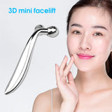 MaadZmec Tech 3D Roller Massager 360 Rotate Full Body Shape Massager Lifting Wrinkle Remover Facial Massage Relaxation Tool