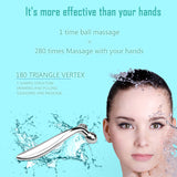 MaadZmec Tech 3D Roller Massager 360 Rotate Full Body Shape Massager Lifting Wrinkle Remover Facial Massage Relaxation Tool
