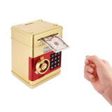 Electronic Piggy Bank Safe Box For Children Mini ATM Machine Kid