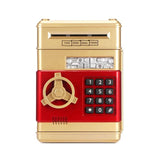 Electronic Piggy Bank Safe Box For Children Mini ATM Machine Kid