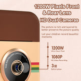 MaadZmec Tech Instant Print Mini Digital Camera With HD Video