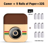 MaadZmec Tech Instant Print Mini Digital Camera With HD Video