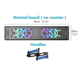 MaadZmec Tech Multifunctional Exercise Table Counting Push Up Board