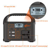 100W Portable Power Station 24000mAh - Solar Generator