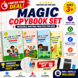 Magic Copybook Reusable Writing Practice Book Kids Calligraphy